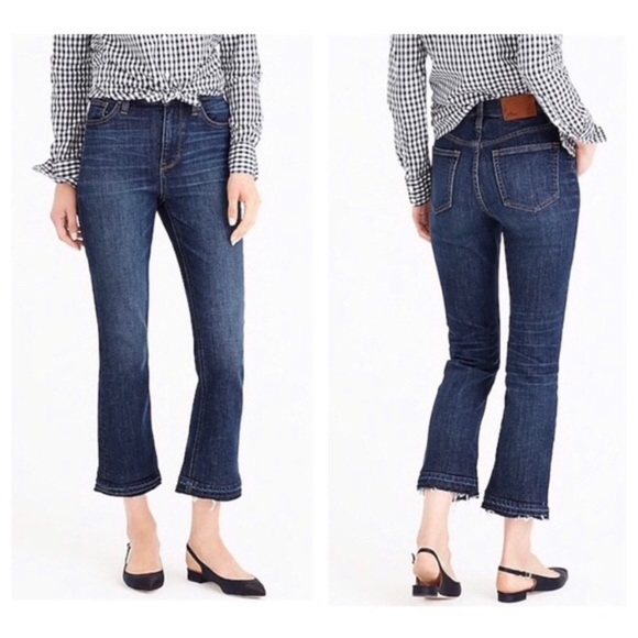 J. Crew Denim - Like new J. Crew Billie crop bootcut jeans